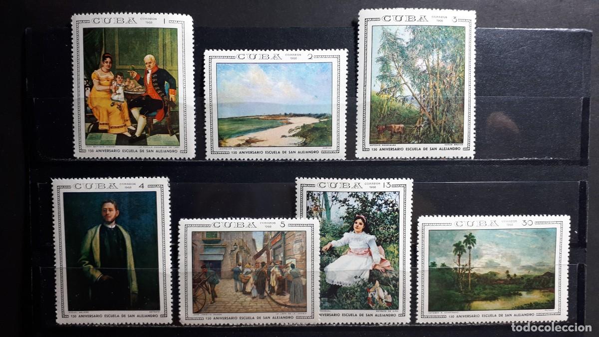 Sellos: CUBA. A&Ntilde;0 1968. **. YVERT 1255/61. Cpta