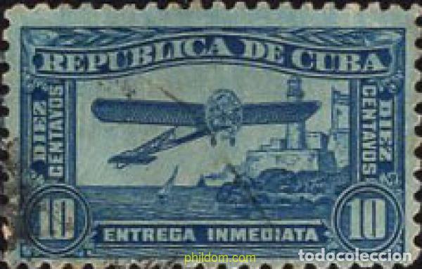 Sellos: 676430 HINGED CUBA 1914 AVION