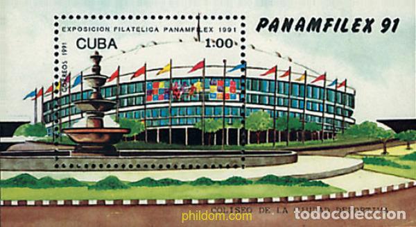 Sellos: 68143 MNH CUBA 1991 INSTALACIONES DEPORTIVAS
