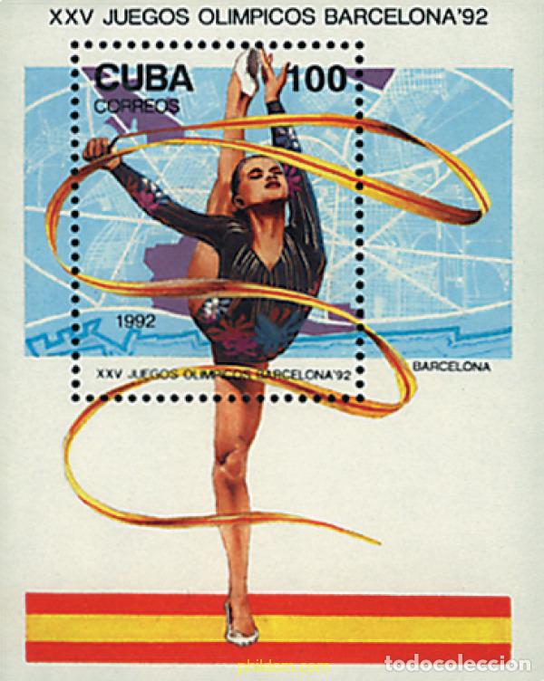Sellos: 68149 MNH CUBA 1992 25 JUEGOS OLIMPICOS VERANO BARCELONA 1992