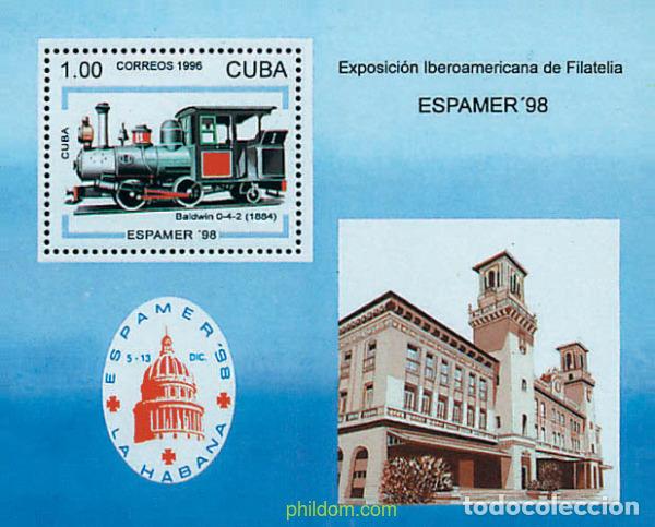 Sellos: 60466 MNH CUBA 1996 ESPAMER 98. EXPOSICION FILATELICA INTERNACIONAL