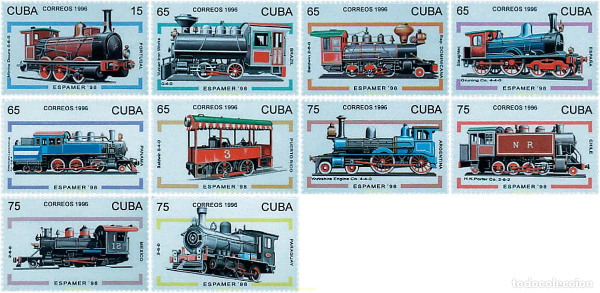 Sellos: 60465 MNH CUBA 1996 ESPAMER 98. EXPOSICION FILATELICA INTERNACIONAL