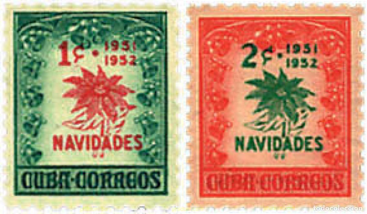 Sellos: 83474 MNH CUBA 1951 NAVIDAD