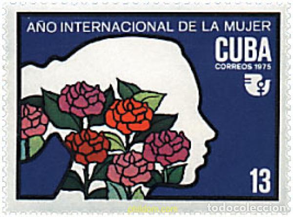 Sellos: 99372 MNH CUBA 1975 A&Ntilde;O INTERNACIONAL DE LA MUJER