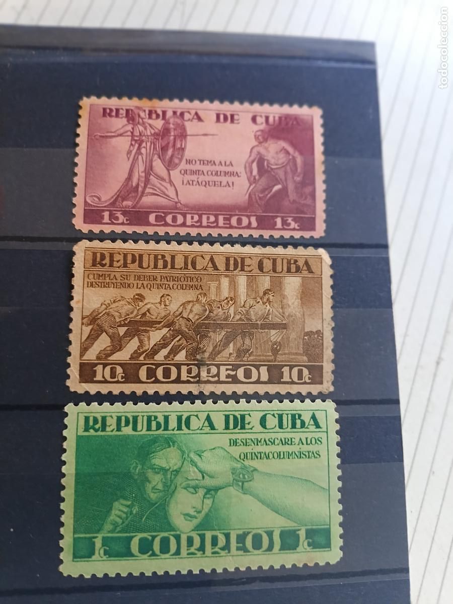 Sellos: CUBA. 3 SELLOS NUEVOS PERFECTOS CON GOMA