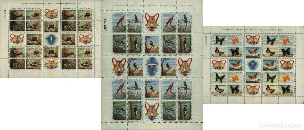Sellos: 8628 MNH CUBA 1961 NAVIDAD