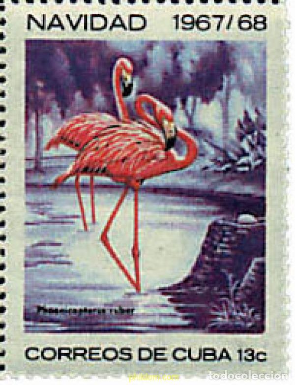Sellos: 639422 MNH CUBA 1967 NAVIDAD. AVES