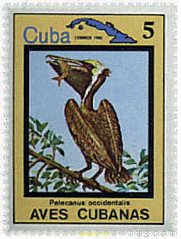 Sellos: 368259 MNH CUBA 1983 FLORES Y AVES DE CUBA