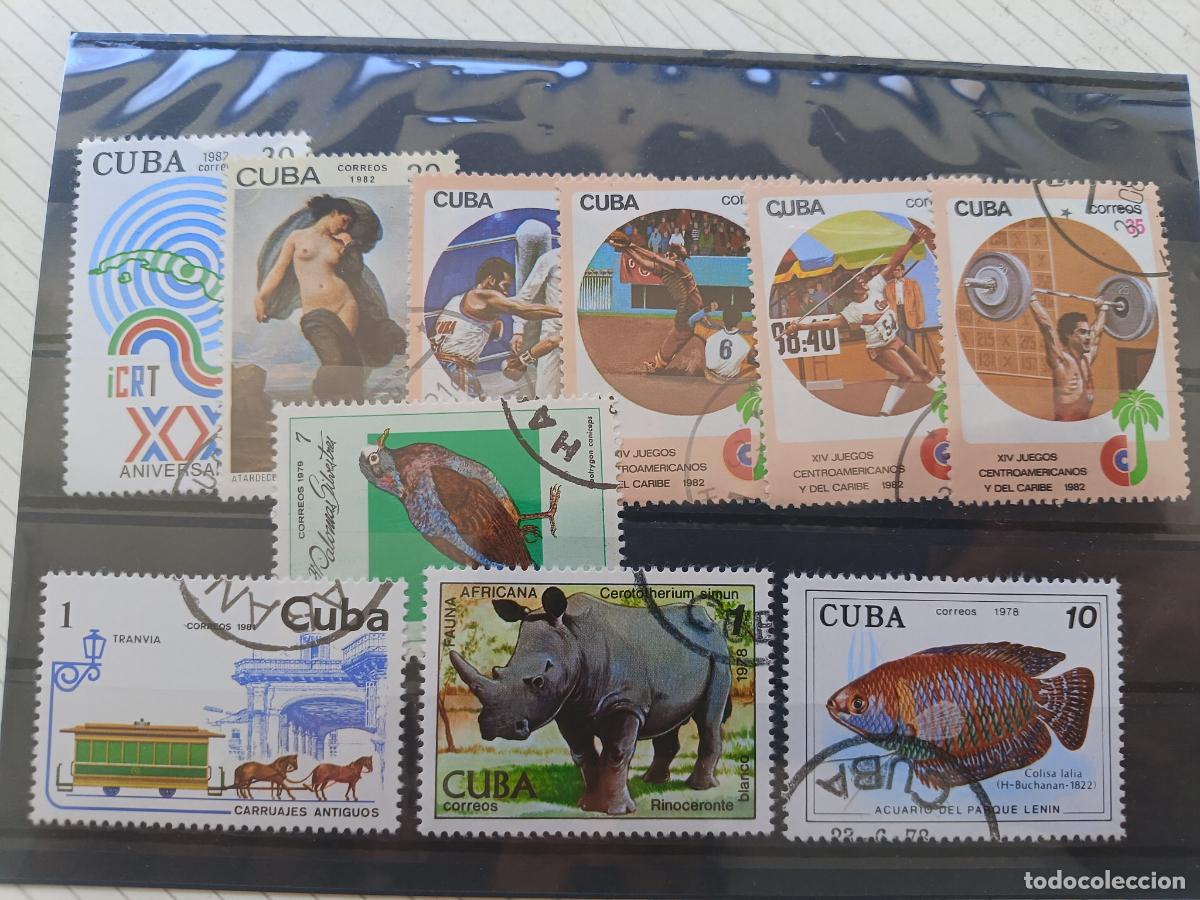 Sellos: Cuba. Lote de sellos
