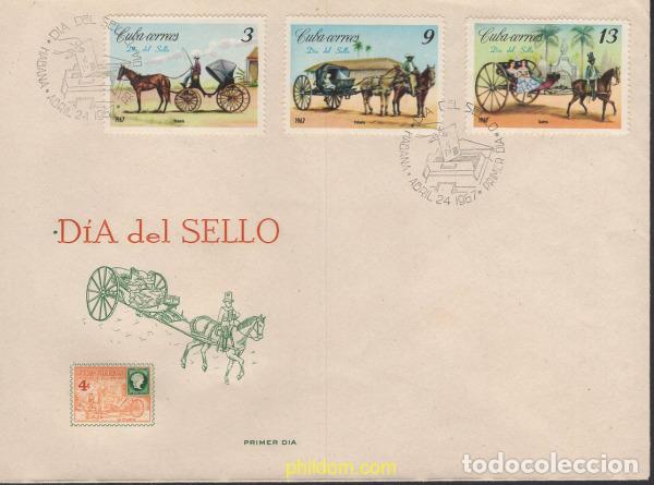 Sellos: 401026 MNH CUBA 1967 DIA DEL SELLO
