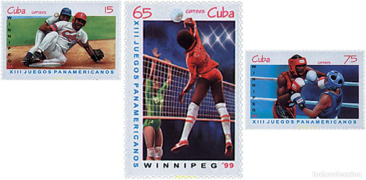 Sellos: 48728 MNH CUBA 1999 13 JUEGOS PANAMERICANOS