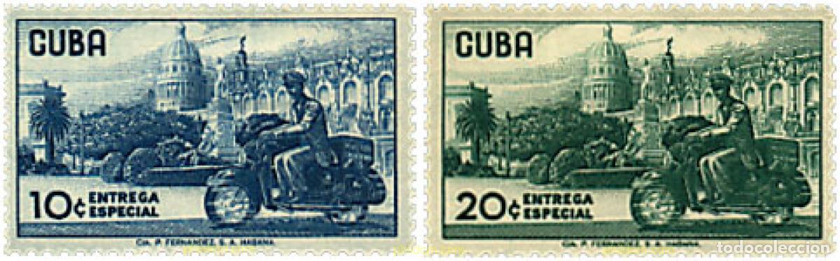 Sellos: 40392 MNH CUBA 1958 ENTREGA ESPECIAL