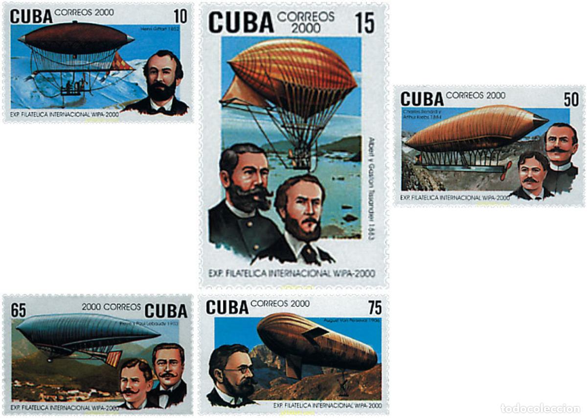 Sellos: 94495 MNH CUBA 2000 WIPA 2000. EXPOSICION FILATELICA INTERNACIONAL