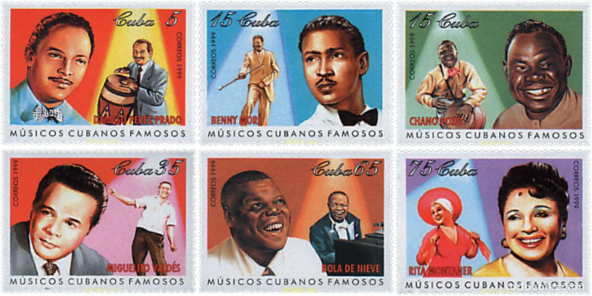 Sellos: 51315 MNH CUBA 1999 MUSICOS CUBANOS