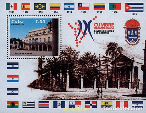 Sellos: 94517 MNH CUBA 1999 9 CUMBRE IBEROAMERICANA DE JEFES DE ESTADO Y DE GOBIERNO