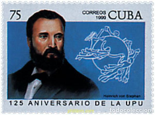 Sellos: 208271 MNH CUBA 1999 125 ANIVERSARIO DE LA UPU