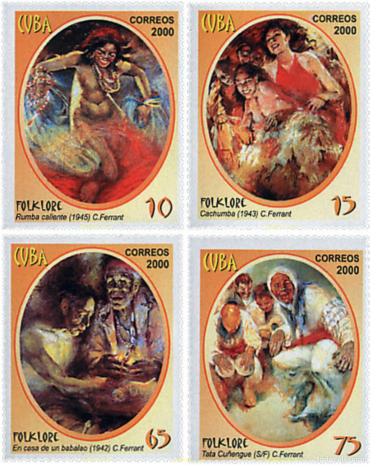 Sellos: 94497 MNH CUBA 2000 FOLCLORE