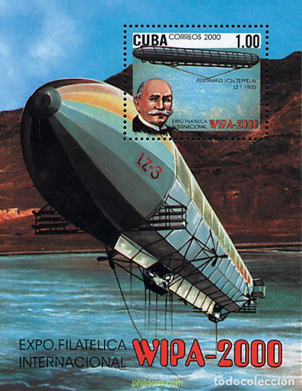 Sellos: 131657 MNH CUBA 2000 WIPA 2000. EXPOSICION FILATELICA INTERNACIONAL
