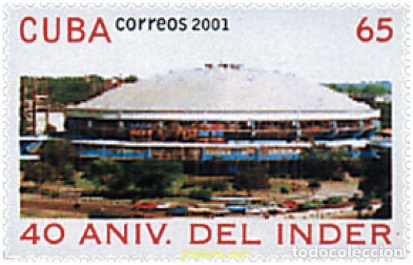 Sellos: 77763 MNH CUBA 2001 40 ANIVERSARIO DEL INDER
