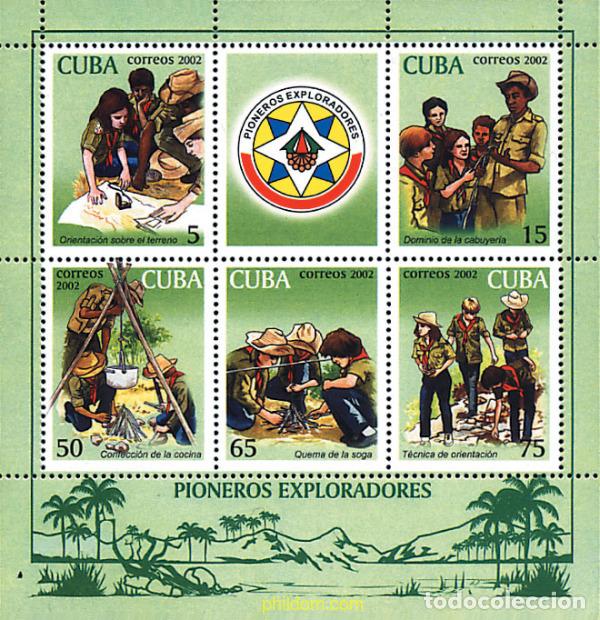 Sellos: 97917 MNH CUBA 2002 ESCULTISMO