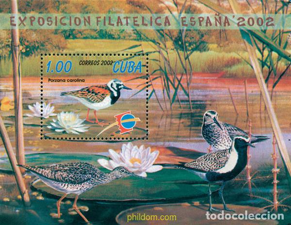 Sellos: 106297 MNH CUBA 2002 ESPA&Ntilde;A 2002. EXPOSICION FILATELICA INTERNACIONAL