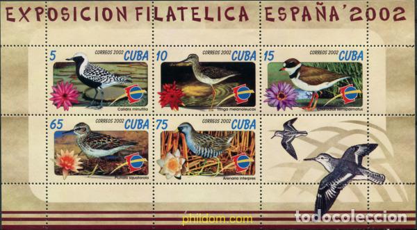 Sellos: 179748 MNH CUBA 2002 ESPA&Ntilde;A 2002. EXPOSICION FILATELICA INTERNACIONAL
