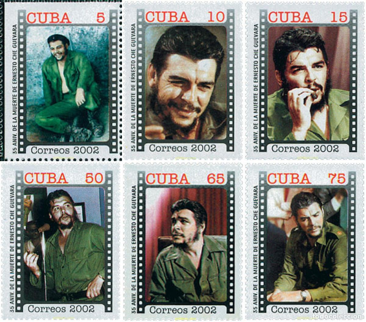 Sellos: 106301 MNH CUBA 2002 35 ANIVERSARIO DE LA MUERTE DE CHE GUEVARA