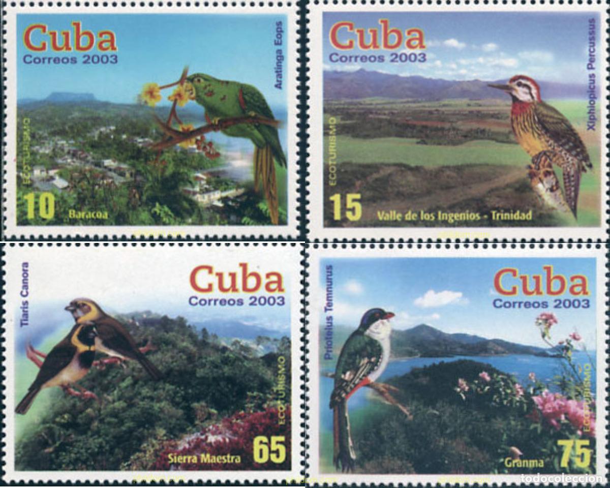 Sellos: 142886 MNH CUBA 2003 ECOTURISMO