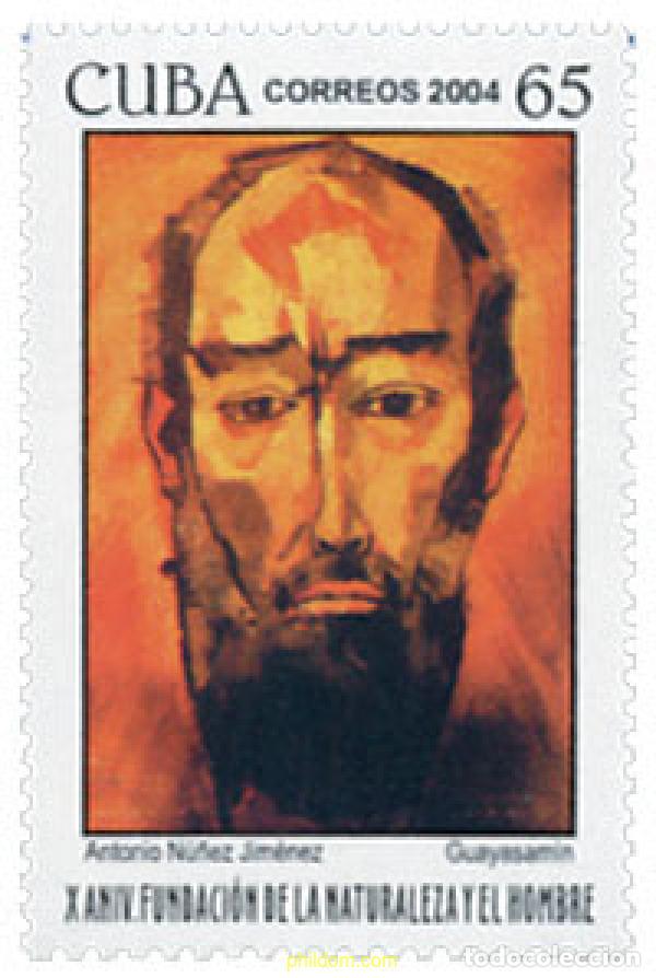 Sellos: 152034 MNH CUBA 2004 10 ANIVERSARIO DE LA FUNDACION DE LA NATURALEZA Y EL HOMBRE
