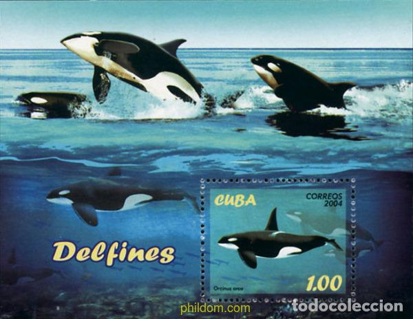 Sellos: 152874 MNH CUBA 2004 CETACEOS