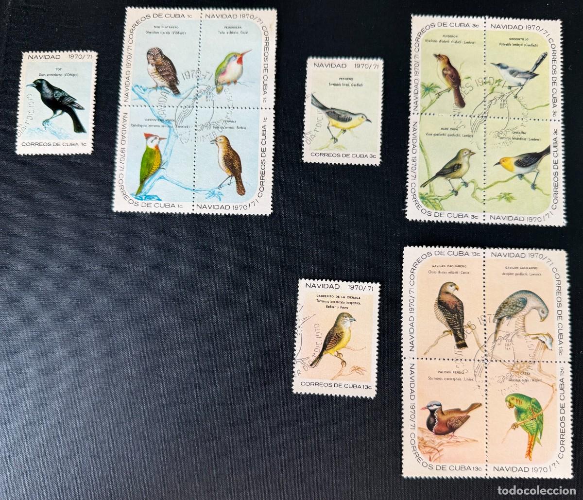 Briefmarken: Lote de 52 sellos de Cuba 1970
