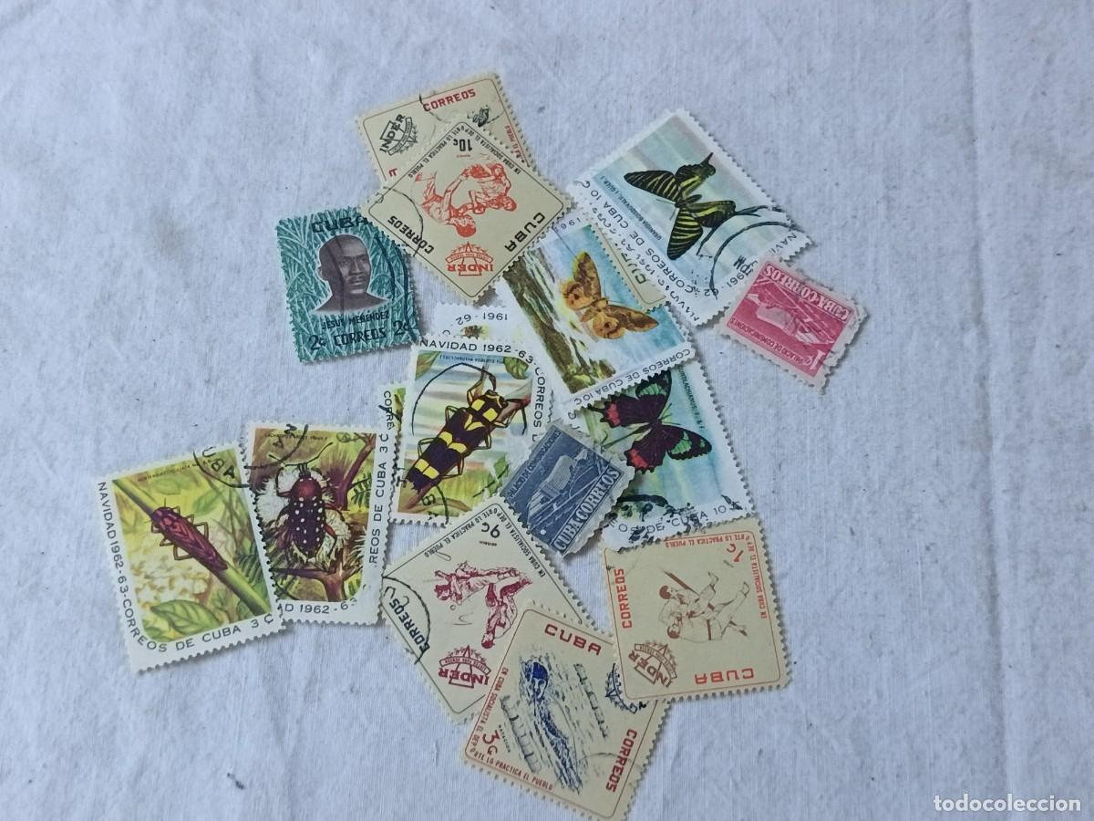 Sellos: Lote de sellos extranjeros, Cuba