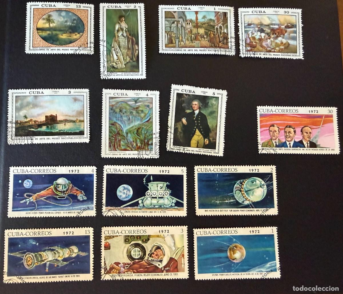 Sellos: Lote de 63 sellos de Cuba 1972 - Foto 5