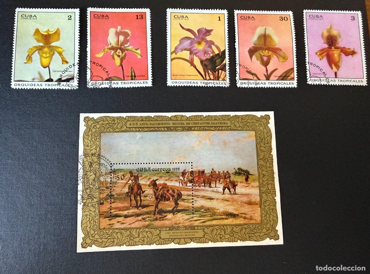 Sellos: Lote de 63 sellos de Cuba 1972 - Foto 6