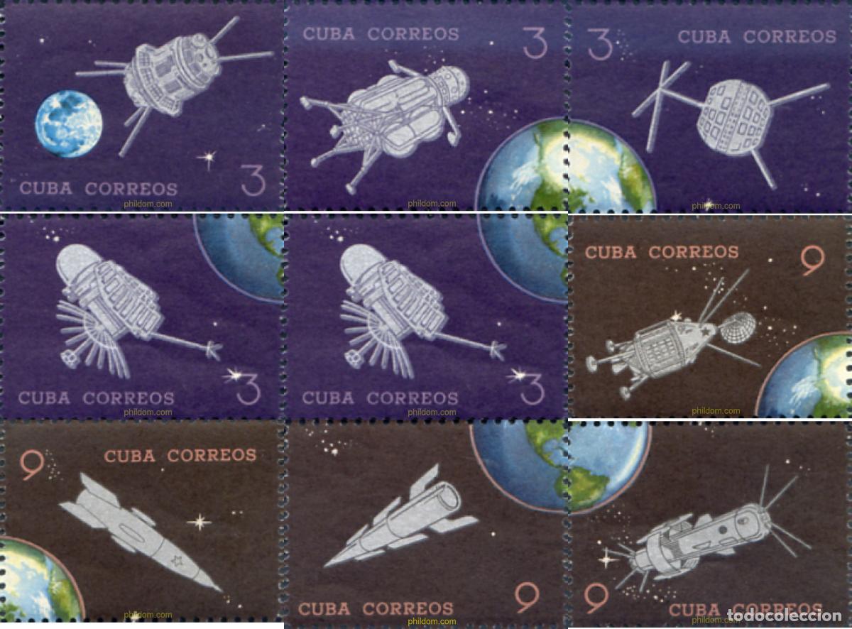 Sellos: 791563 MNH CUBA 1964 25 ANIVERSARIO DEL PRIMER COHETE ESPACIAL