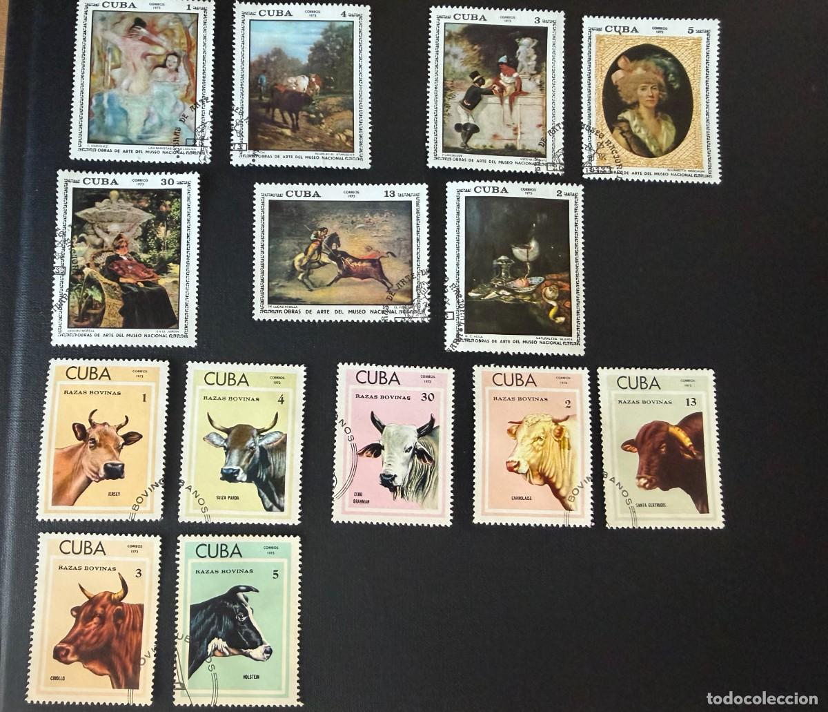 Sellos: Lote de 65 Sellos de Cuba 1973. - Foto 3