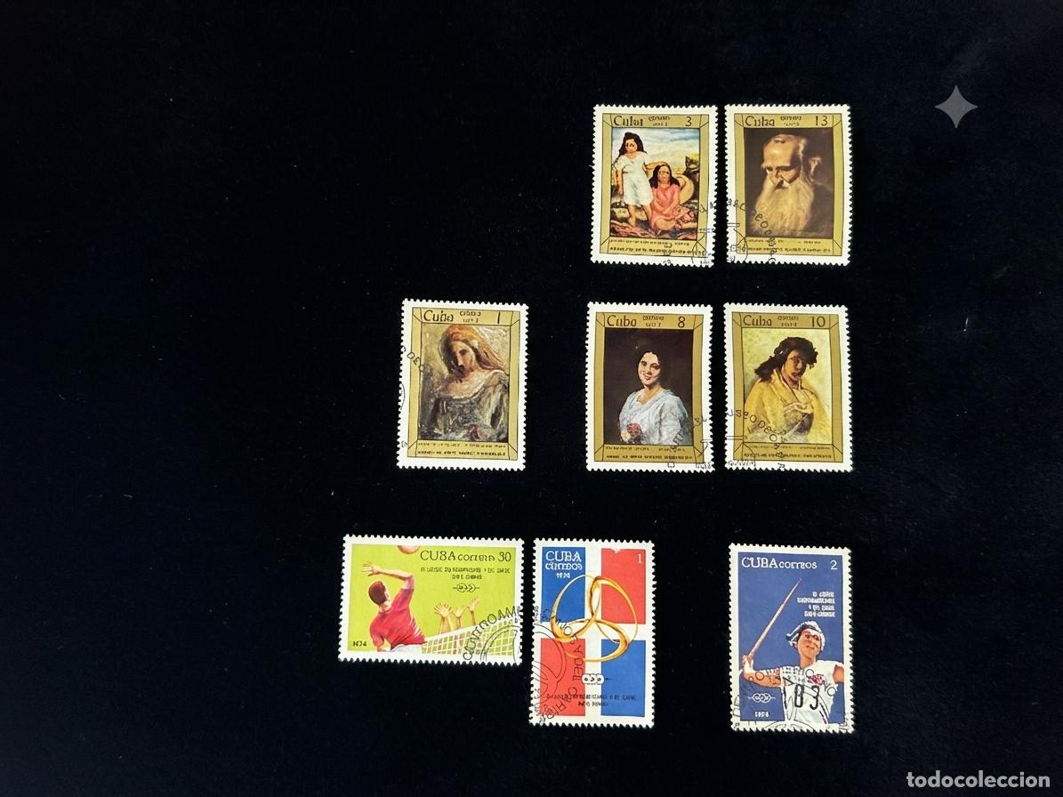 Stamps: Lote de 62 Sellos de Cuba 1974.