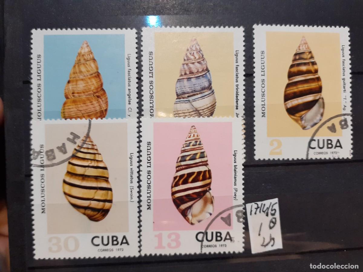 Sellos: SELLOS DE CUBA. USADOS. YVERT N&ordm; 1712/5