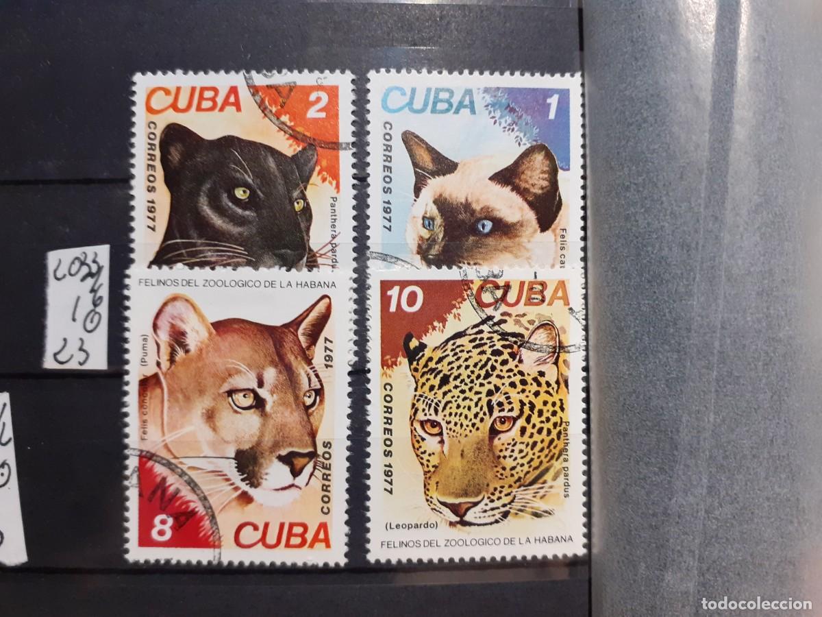 Sellos: SELLOS DE CUBA. USADOS. YVERT N&ordm; 2033/6