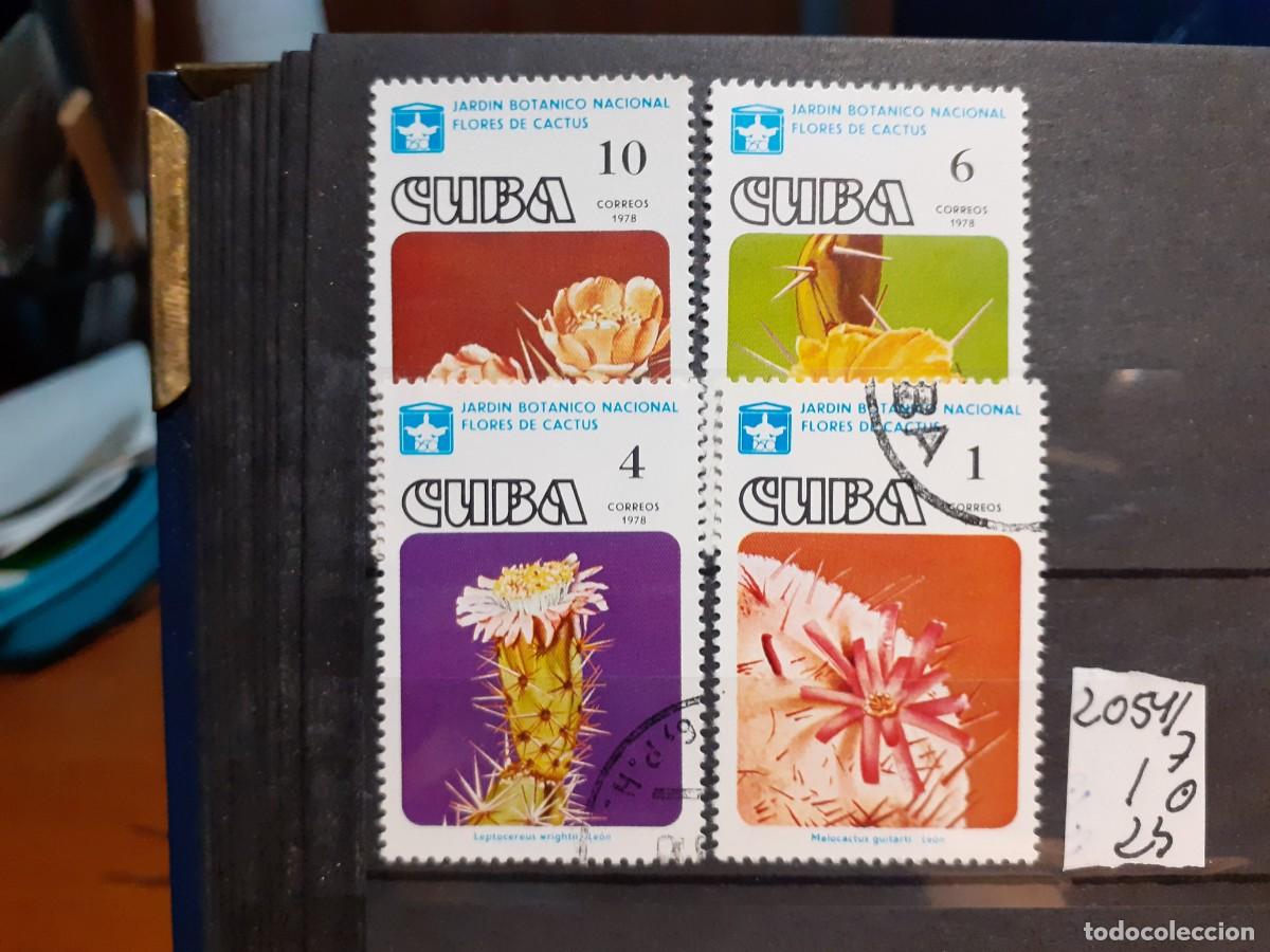 Sellos: SELLOS DE CUBA. USADOS. YVERT N&ordm; 2054/7