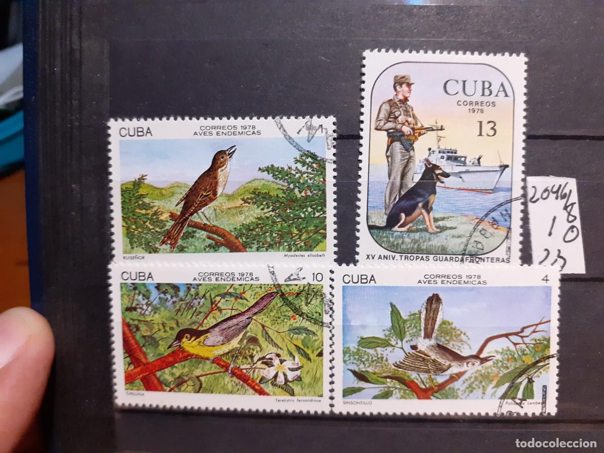 Sellos: SELLOS DE CUBA. USADOS. YVERT N&ordm; 2046/8