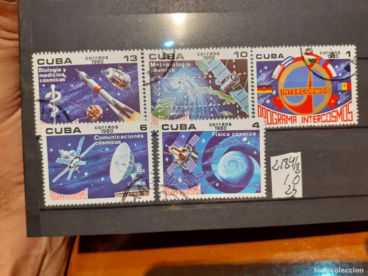 Sellos: SELLOS DE CUBA. USADOS. YVERT N&ordm; 2184/8