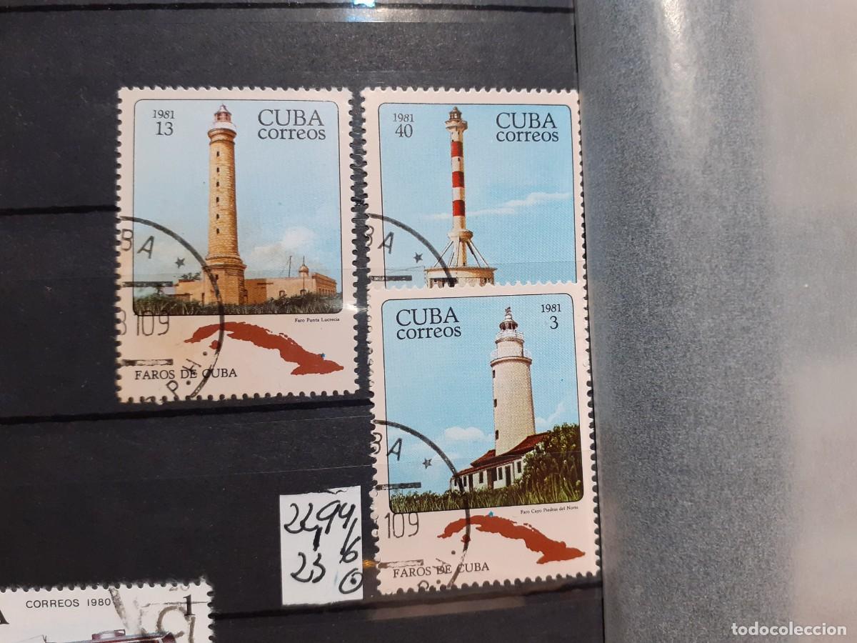 Sellos: SELLOS DE CUBA. USADOS. YVERT N&ordm; 2294/6