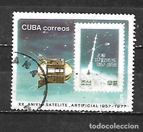 Sellos: 1977: XX Aniversario del lanzamiento del 1&ordm; sat&eacute;lite artificial - Cosmos (CTO)