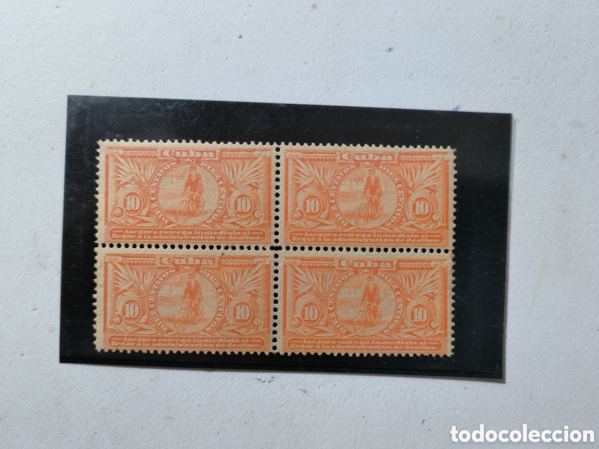 Sellos: Cuba,bloque de 4 entrega inmediata del 1902,mint