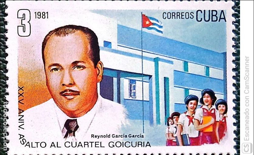 Sellos: Cuba. 2263 Aniversario al asalto al cuartel Goiguria. 1981. Sellos nuevos y numeraci&oacute;n Yvert.