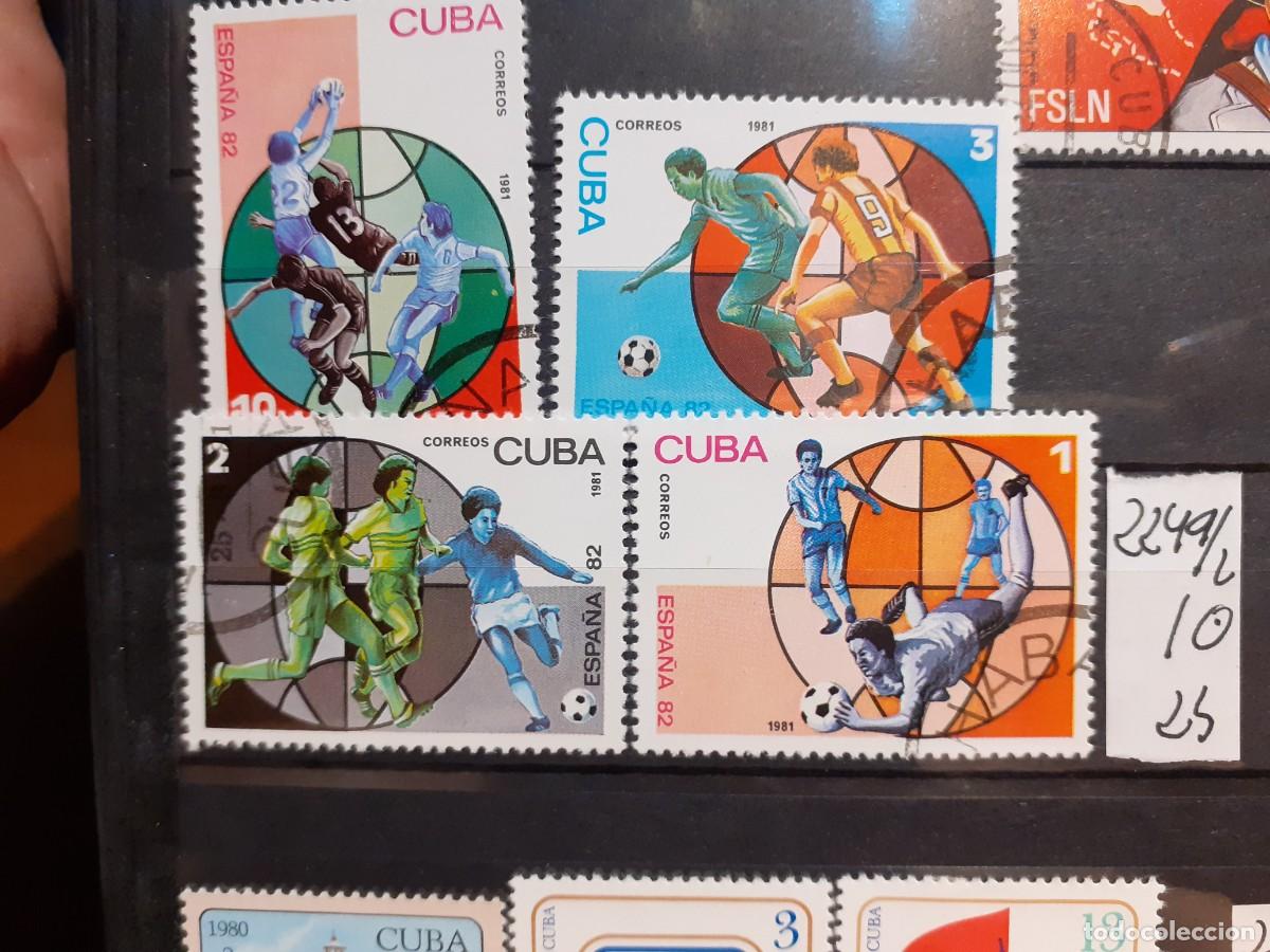 Sellos: SELLOS DE CUBA. USADOS. YVERT N&ordm; 2249/2