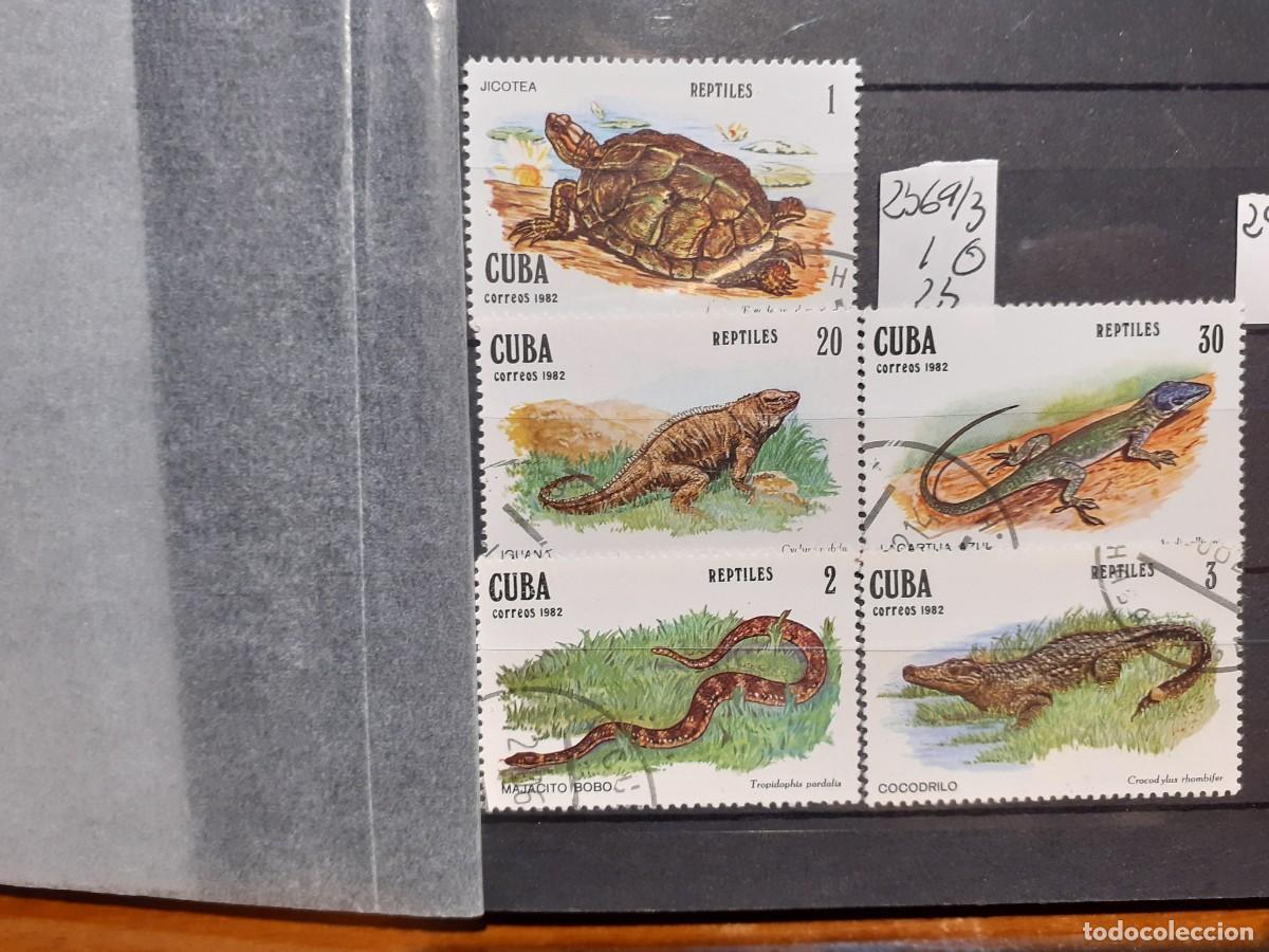Sellos: SELLOS DE CUBA. USADOS. YVERT N&ordm; 2369/3