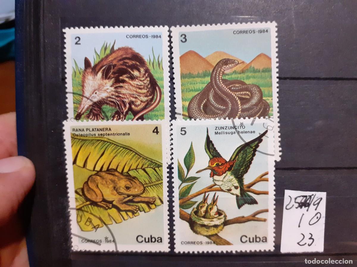 Sellos: SELLOS DE CUBA. USADOS. YVERT N&ordm; 2576/9