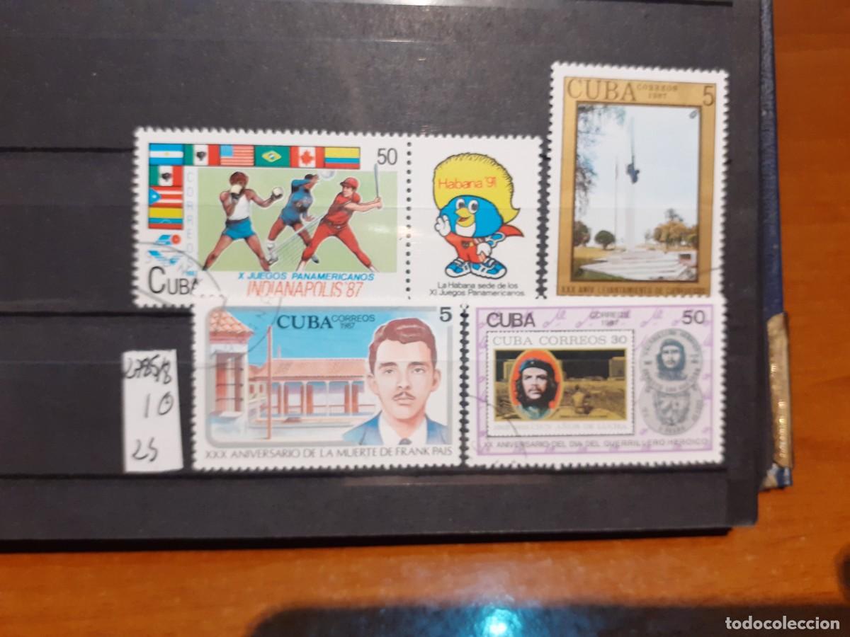 Sellos: SELLOS DE CUBA. USADOS. YVERT N&ordm; 2785/8